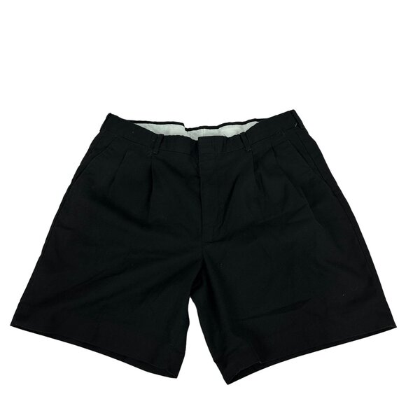 Knightsbridge Men's Wear Black Pleated Shorts W36 - Picture 1 of 4